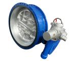 The electric soft sealing butterfly valve with flange