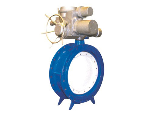 D941X electric soft sealing butterfly valve with flange