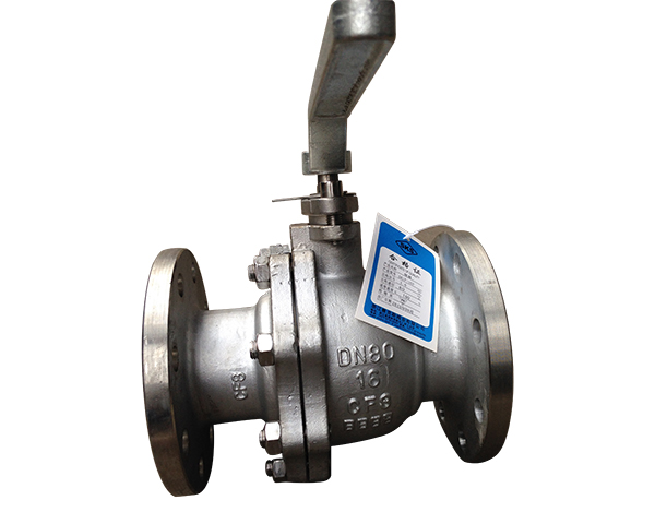 Manual flanged ball valves