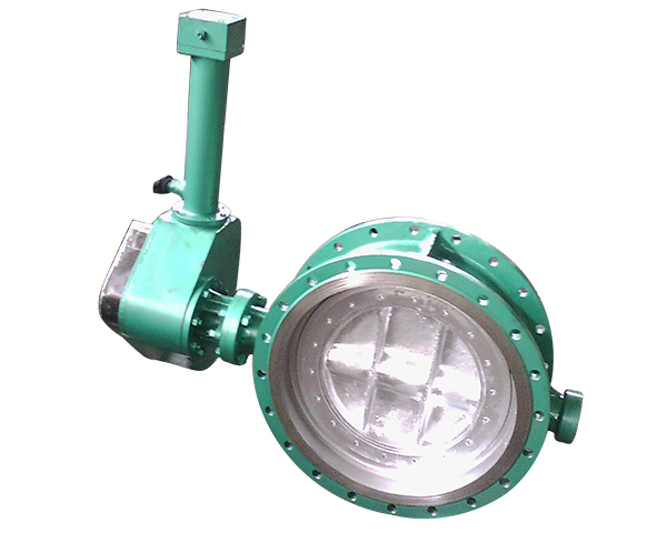 Energy type hydraulic controlled fast closing butterfly valve